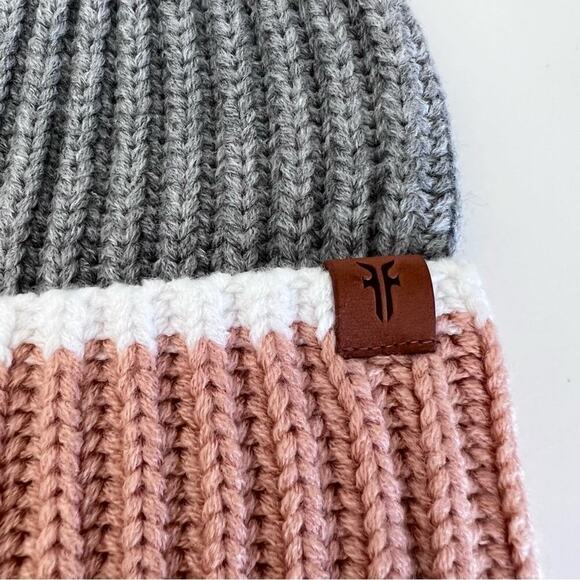Frye Colorblock Knitted Beanie - Picture 4 of 5
